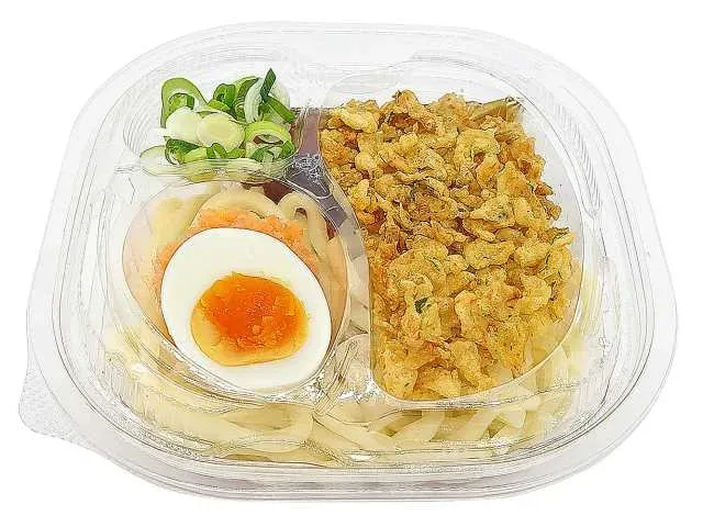 自家製揚げ玉の冷したぬきうどん