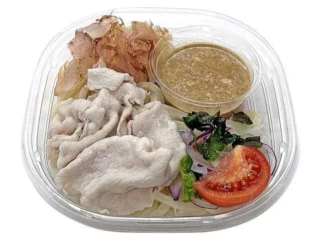 Pork Shabu Udon with Rich Sesame Sauce
