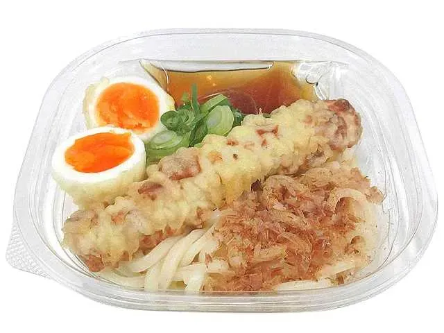 冷しちく玉天うどん