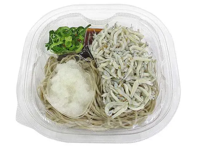 가마아게 잔멸치 오로시 소바