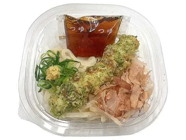 ちくわの磯辺天ぶっかけうどん