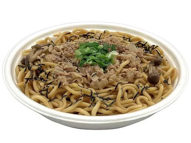 スパゲットーニ 和風ツナときのこ