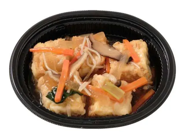 Agedashi Tofu with Vegetable Starchy Sauce