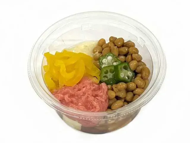 Tuna Tataki & Natto with 6 Ingredients