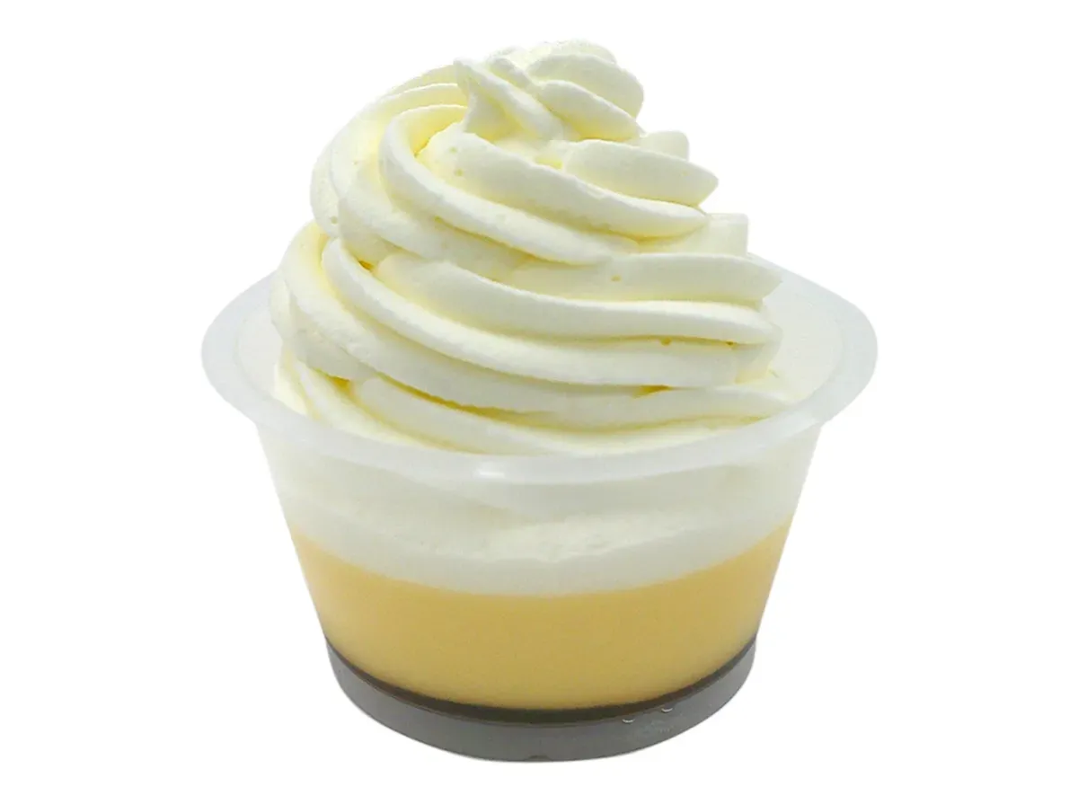 ミルクホイップクリームのプリンケーキ