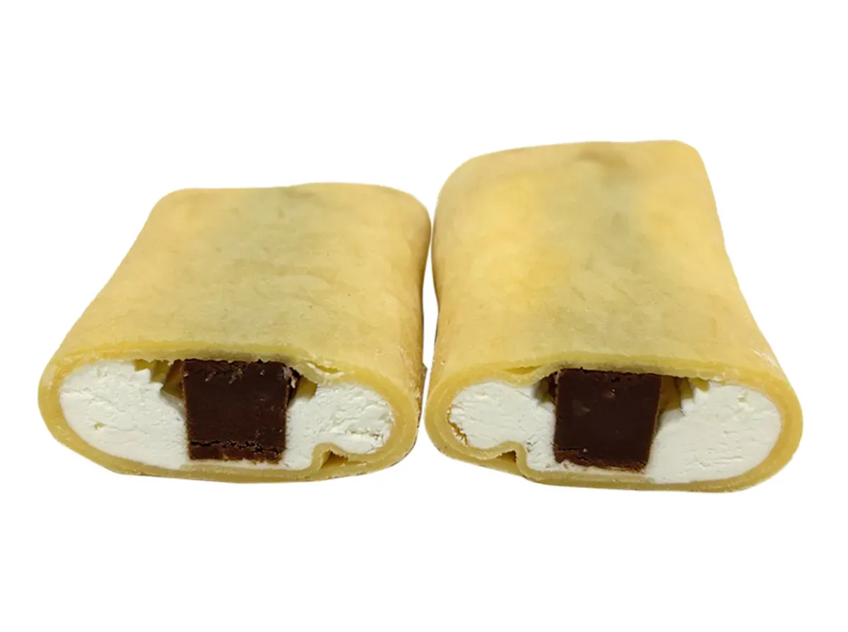 진한 생초콜릿 크레페