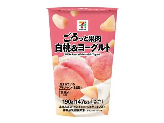 7 프리미엄 큼직한 과육 백도 & 요거트 190g