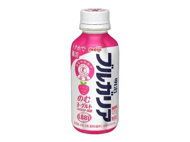 MEIJI Bulgaria Drinking Yogurt Strawberry Flavor ONE SHOT