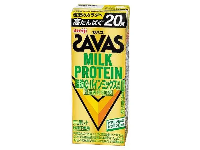 ザバスミルクプロテイン脂肪0 パインミックス風味 200ml