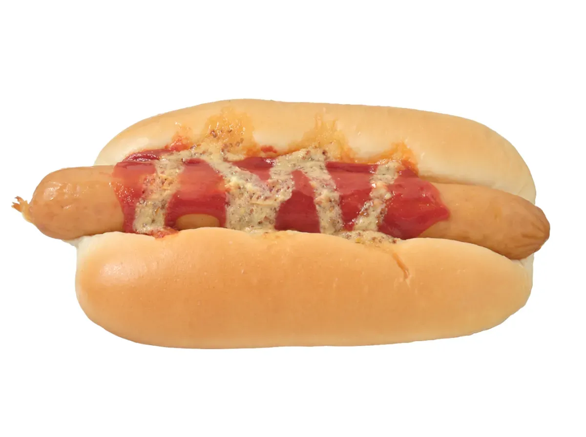 거칠게 다진 포크 프랑크 홀그레인 머스터드 마요