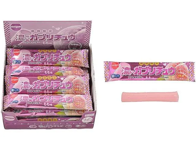 MEIJI 츄잉껌 진한 가부리츄 복숭아