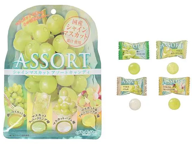 센쟈쿠아메 본포 샤인 머스캣 어소트 캔디