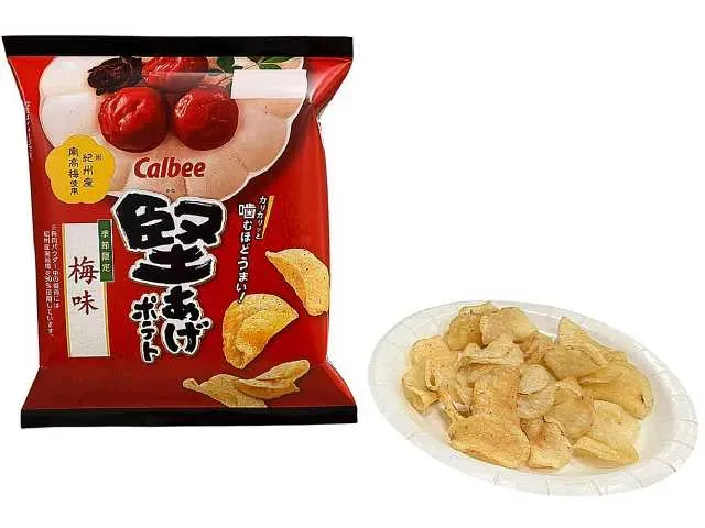 カルビー 堅あげポテト 梅味