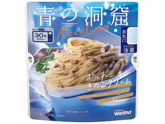 NISSHIN SEIFUN WELNA Ao-no-Dokutsu Mushroom Cream