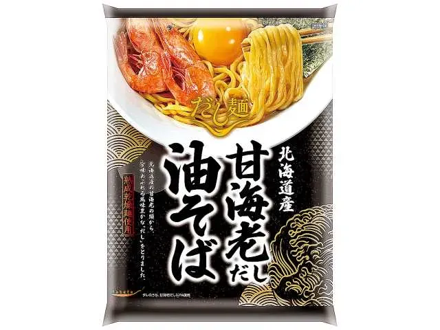 다시멘 홋카이도산 단새우 육수 아부라소바