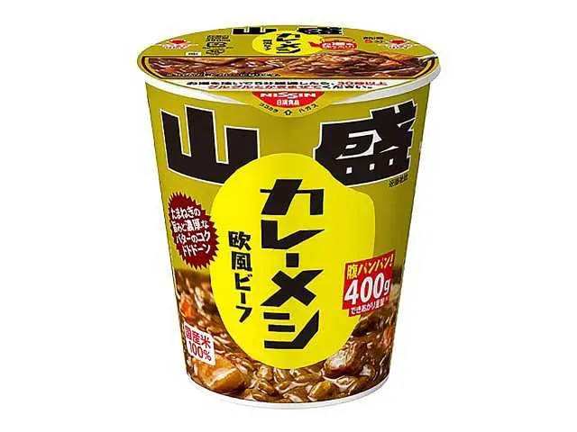 NISSIN Large Serving Curry Meshi European Beef