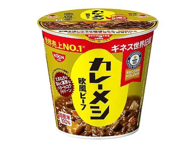 NISSIN Curry Meshi European Beef