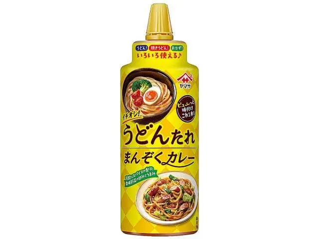 야마사 간장 우동 타레 만족 카레