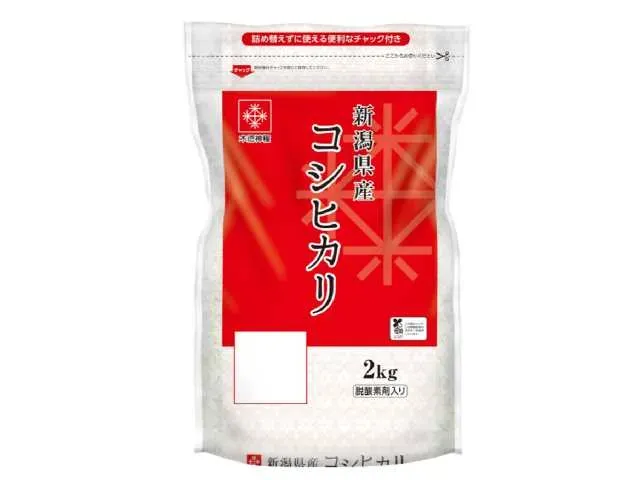 木徳 新潟県産コシヒカリチャック付 2kg