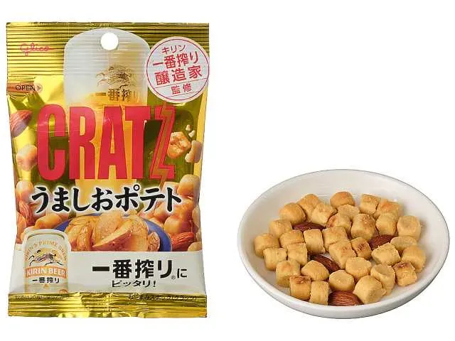 グリコ クラッツ うましおポテト