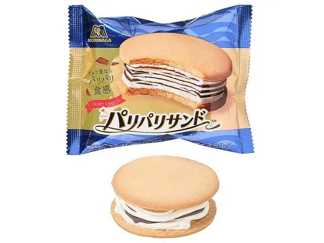 모리나가 제과 바삭바삭 샌드