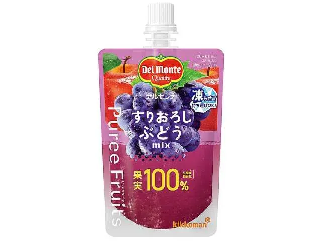 デルモンテ ピュレフルーツ すりおろしぶどうMIX