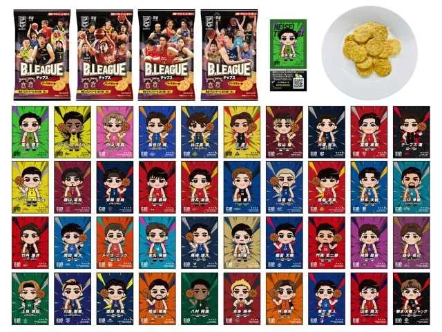 B.LEAGUE 칩스 3 한정 일러스트 스티커