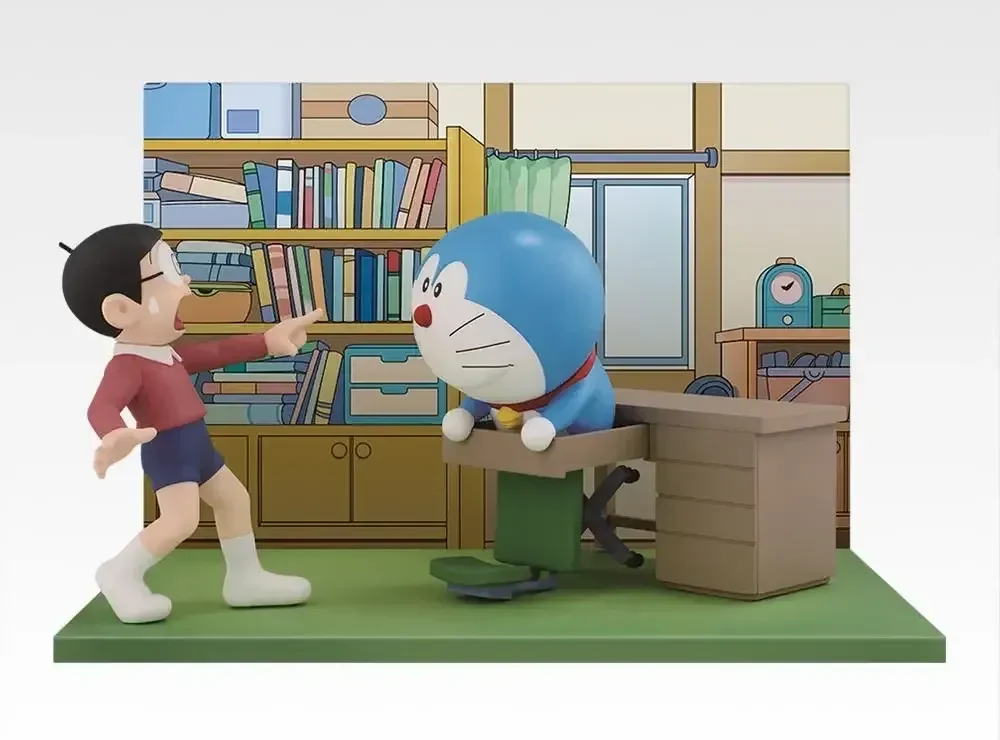 Doraemon and Sewashi First Encounter Figure