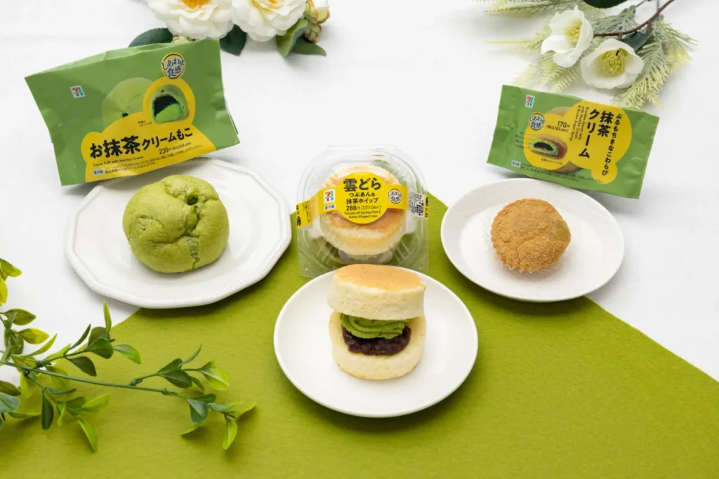 7-Eleven Japan Unveils 3 New Matcha Sweets! Rolling Out from April 28
