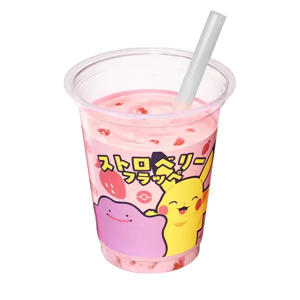 【『ぽこ あ ポケモン』コラボ】ストロベリーフラッペ