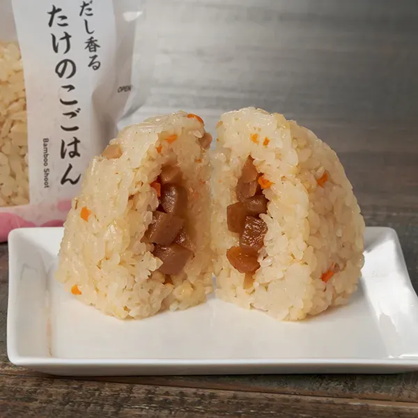 죽순밥 주먹밥