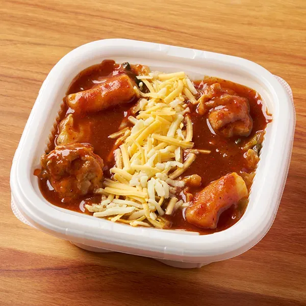 Spicy Cheese Dak-galbi Bowl (with Tteok-bokki)