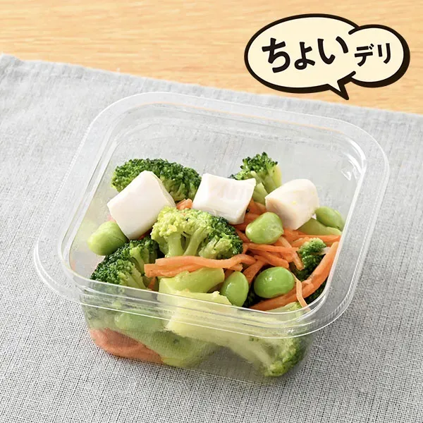 참기름 향이 가득! 가리비 풍미의 녹색 채소 샐러드