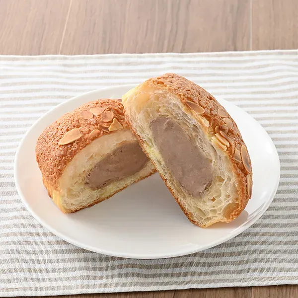 Chocolate Whipped Butter Croissant Melon Bread