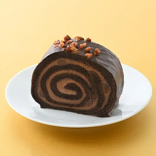 Rich Chocolate Roll Cake