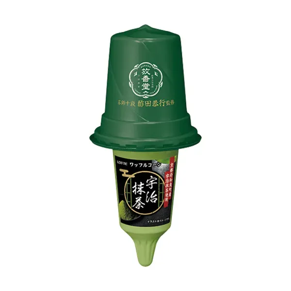 LOTTE Waffle Cone Uji Matcha