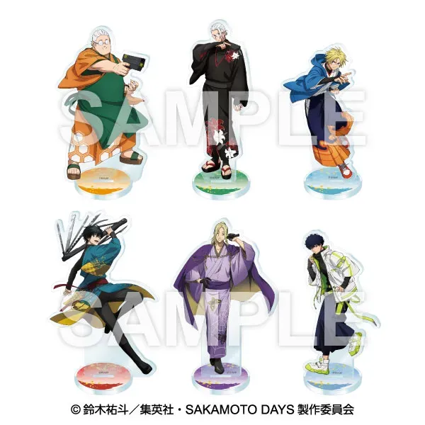 TV Anime SAKAMOTO DAYS Trading Acrylic Stand BATTLE-Japanese Clothing-ver.