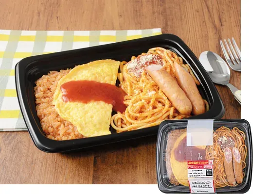 よくばりセットメシ オムライス&ナポリタン