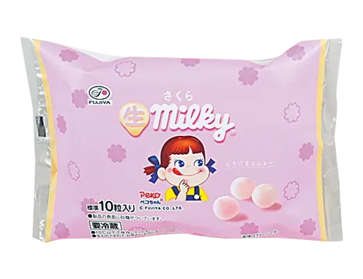 不二家 生ミルキー さくら