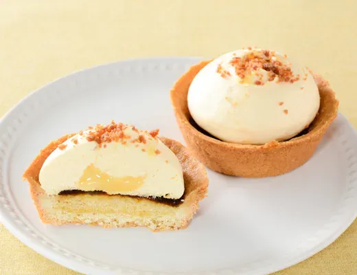 Uchi Café HATTENDO 사르르 커스터드 타르트