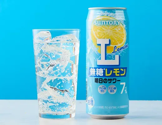 SUNTORY Ashita no Sour Sugar-Free Lemon 500ml