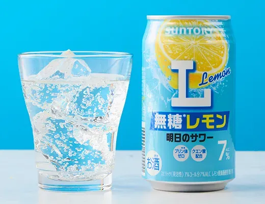 SUNTORY Ashita no Sour Sugar-Free Lemon 350ml