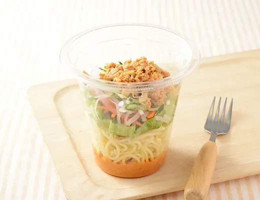 Shake and Enjoy Pasta Salad (Tantanmen Style)