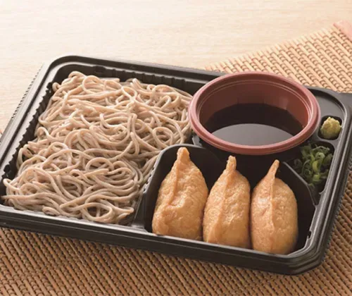 Aromatic & Smooth Chilled Soba & Inari