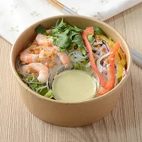 새우와 당면 태국식 샐러드 (라임 드레싱)