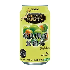 GODO NIPPON PREMIUM 나라현산 오우슈쿠 매실 350ml
