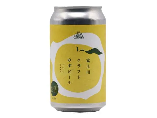富士川クラフトゆずビール 350ml