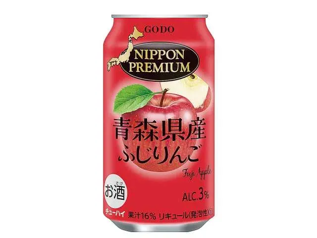 NP 青森県産 ふじりんご 350ml