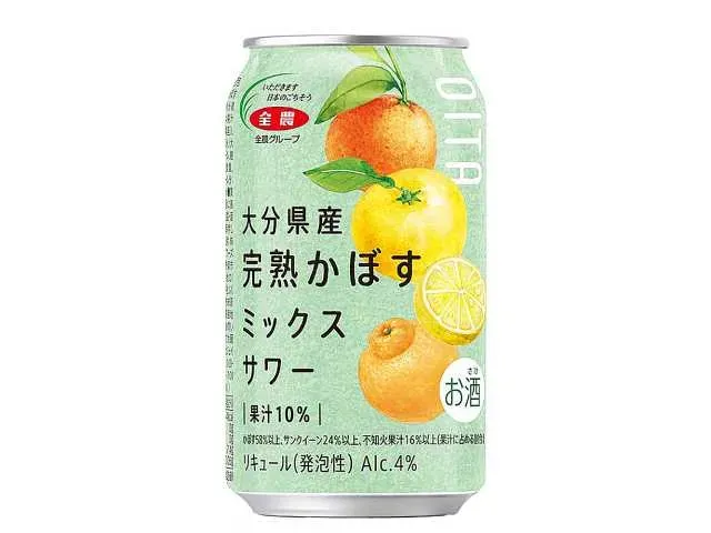 大分県産完熟かぼすミックスサワー 350ml