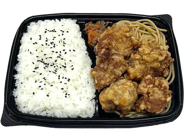 닭고기 간장 튀김 도시락 (2단 숙성 간장 사용)